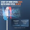 3000W Wind Turbine Generator Kit with MPPT 12V/24V Hybrid Controller