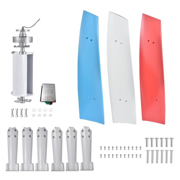 3000W Wind Turbine Generator Kit with MPPT 12V/24V Hybrid Controller