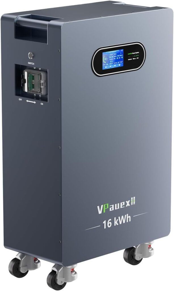 LiFePO4 Solar Battery 51.2V 314Ah Energy Storage System