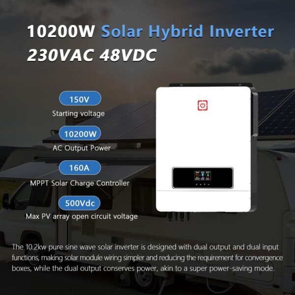 Y&H 48V Pure Sine Wave Solar Hybrid Inverter