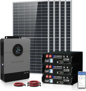 ECO-WORTHY 10kW Output Off-Grid Solar System Complete Kit