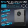 ECO-WORTHY 10kW Off-Grid Solar Panel Kit with Inverter and Battery