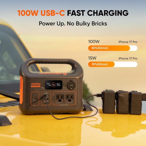 Jackery Explorer 300 Portable Power Station, 292Wh
