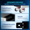 ECO-WORTHY 10kW Off-Grid Solar Panel Kit with Inverter and Battery