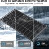 AeternaSol 12V N-Type Bifacial Monocrystalline Solar Panels