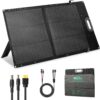 HQST Portable Solar Panel N-Type Foldable IP67