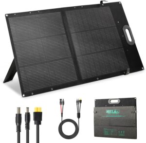 HQST Portable Solar Panel N-Type Foldable IP67
