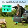 HQST Portable Solar Panel N-Type Foldable IP67